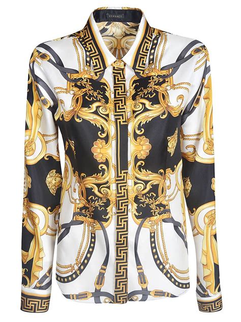 versace shirt farfetch|versace look alike shirts.